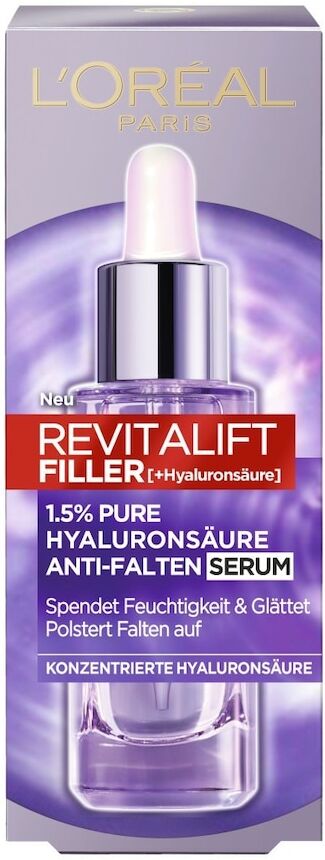 l'oréal paris - revitalift siero antirughe filler crema antirughe 30 ml female