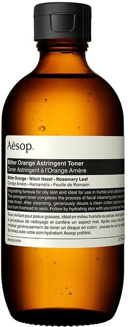 aēsop - bitter orange astringent toner tonico viso 200 ml unisex