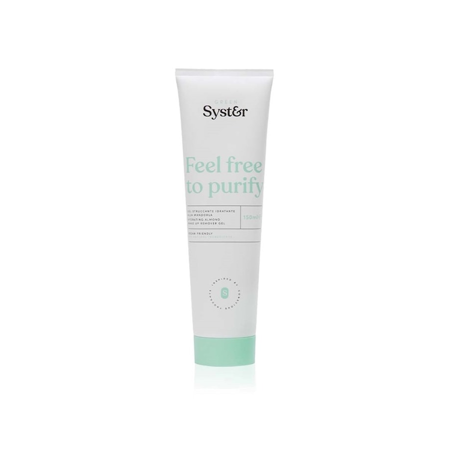 syster - feel free to purify - gel struccante idratante alla mandorla gel detergente 150 ml unisex