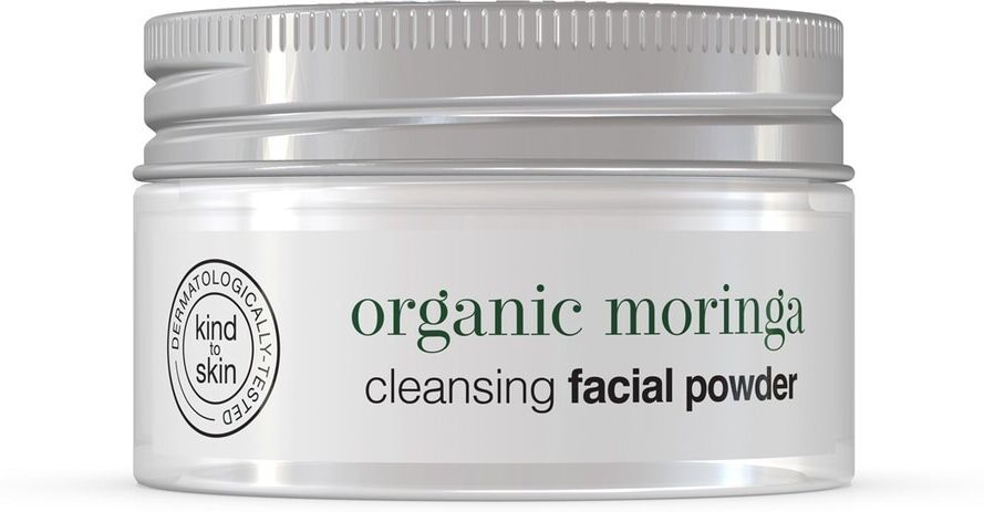 dr. organic - organic moringa - facial powder- polvere detergente viso crema detergente 15 g unisex