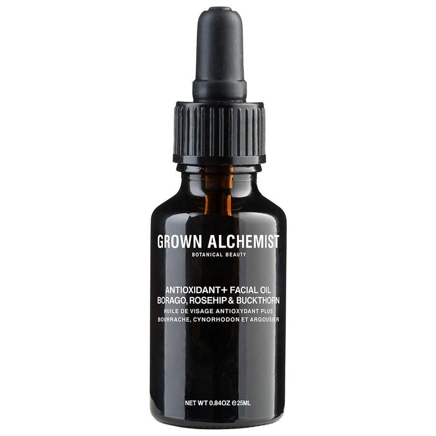 grown alchemist - anti-oxidant + facial oil: borago, rosehip & buckthorn olio viso 25 ml unisex
