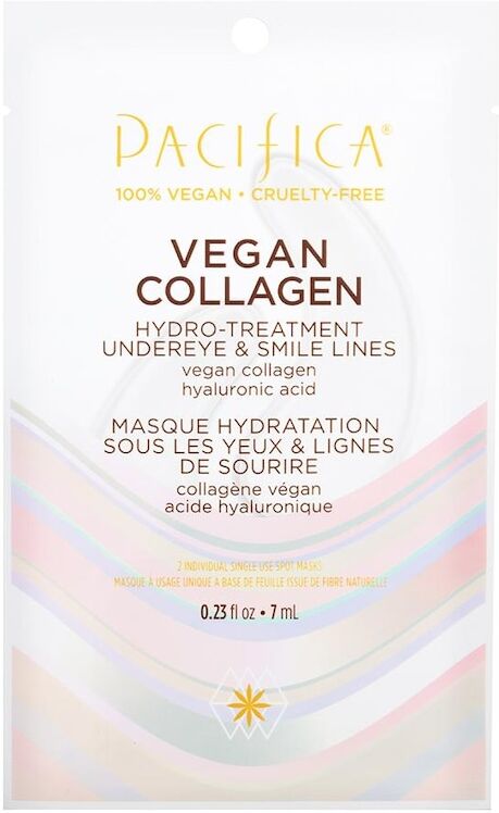 pacifica - vegan collagen maschera idratante per borse, occhiaie e contorno bocca maschere occhi & labbra 7 ml female