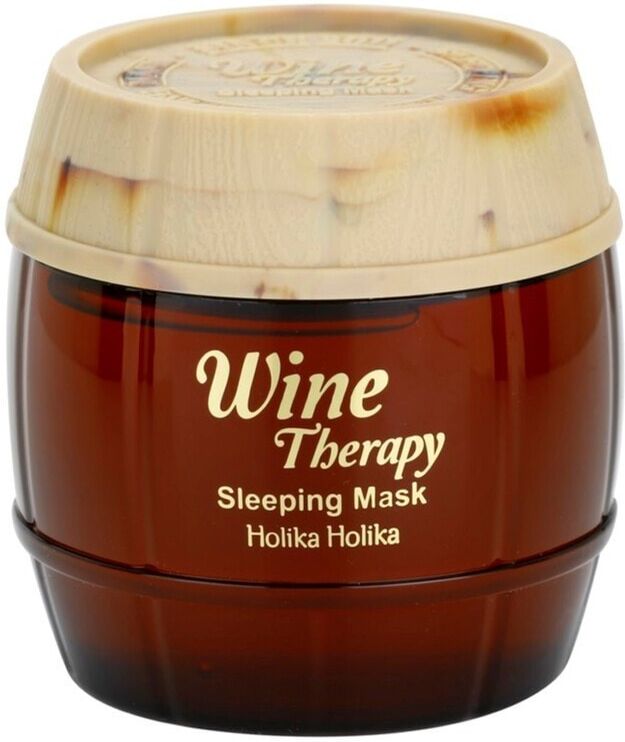 holika holika - wine therapy sleeping mask red wine maschera idratante 120 ml unisex