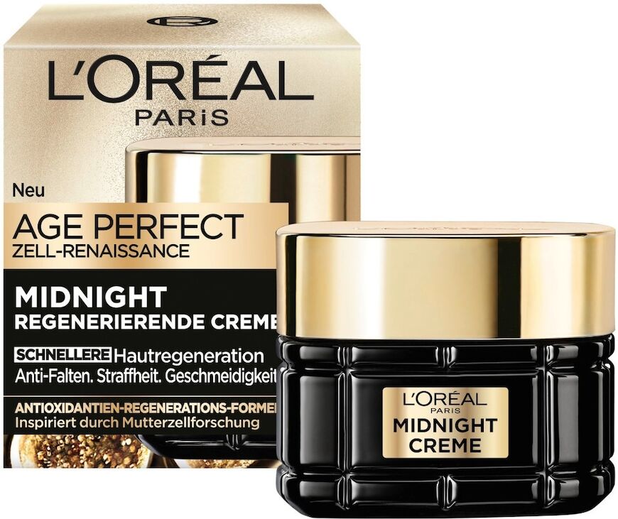 l'oréal paris - age perfect midnight creme crema notte 50 ml female