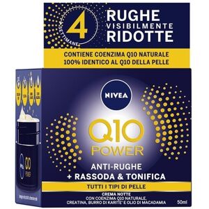 NIVEA -  Q10 POWER ANTI-RUGHE CREMA NOTTE Crema notte 50 ml female