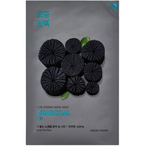 Holika Holika - Pure Essence Mask Sheet - Charcoal Maschera idratante 23 ml unisex