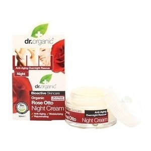 Dr. Organic - Rose Otto Night Cream Crema notte 50 ml female