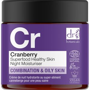 Dr Botanicals - Cranberry Superfood Healthy Skin Night Moisturiser Crema notte 60 ml female