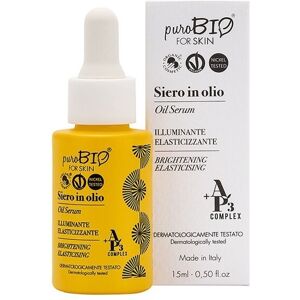 Purobio - Siero in Olio Illuminante ed Elasticizzante per Pelle Secca Siero idratante 15 ml female