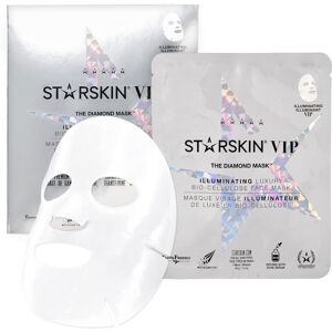 Starskin® - The Diamond Mask™ Vip Maschera Viso Illuminante Seconda Pelle In Biocellulosa Di Cocco Maschera Idratante 30 Ml Unisex