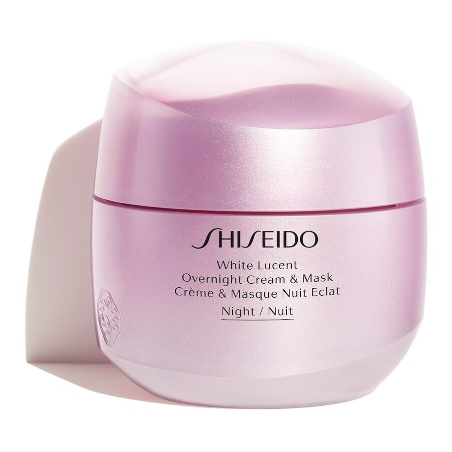 SHISEIDO - White Lucent Overnight Cream & Mask Maschera idratante 75 ml unisex