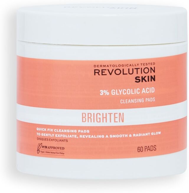 Revolution -  Skincare Glycolic Cleansing Pads Strumenti pulizia viso 136 g unisex