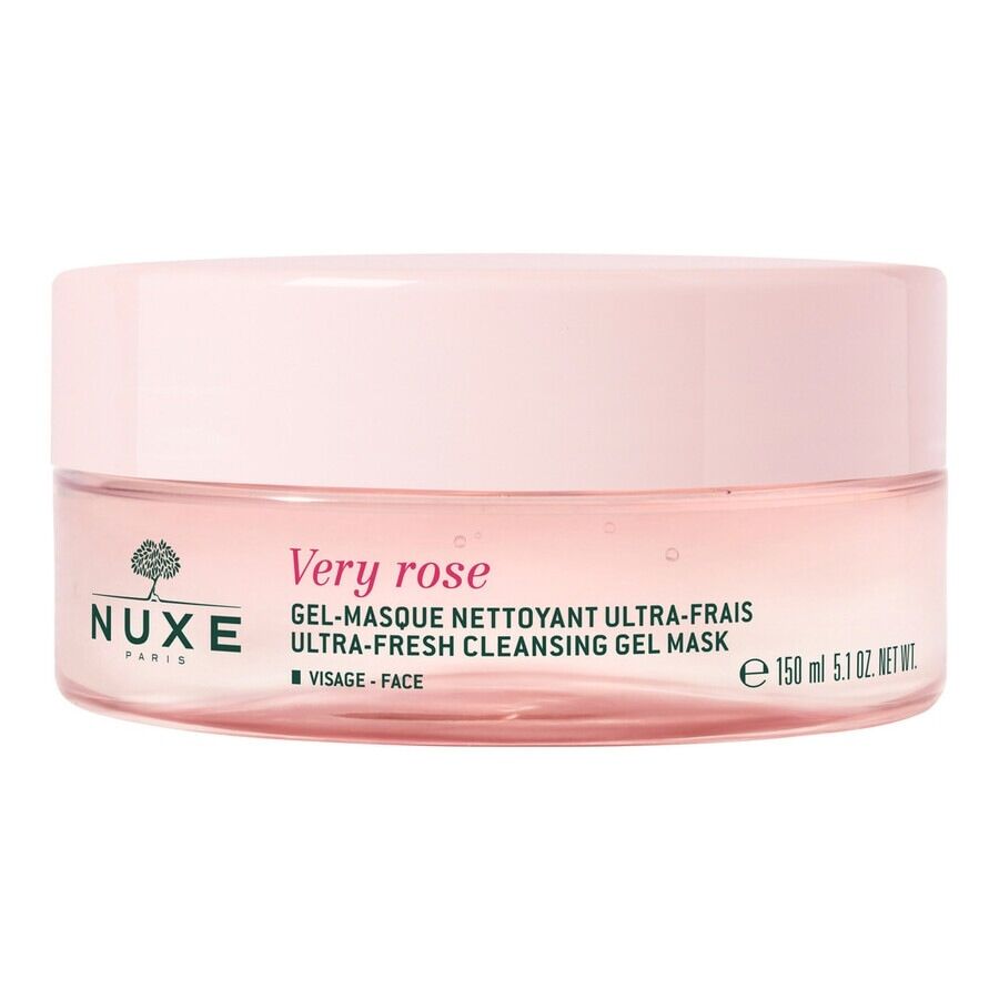 NUXE - Very Rose Gel Maschera Detergente Ultra Fresco Maschera idratante 150 ml unisex