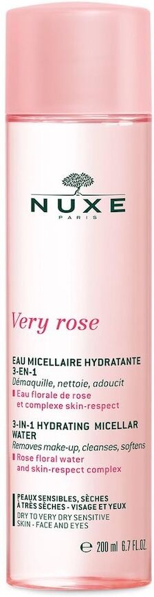 NUXE - Very Rose Acqua Micellare Idratante 3 in 1 Acqua micellare 200 ml unisex