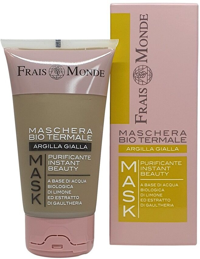 FRAIS MONDE - Maschera Bio Argilla Gialla Maschere fango 75 ml unisex