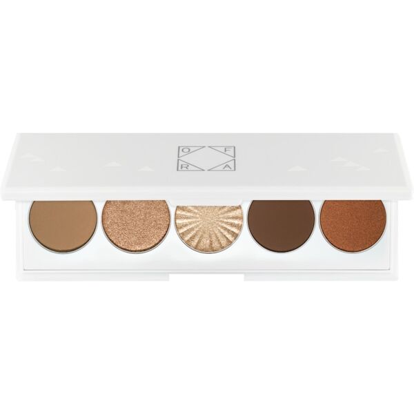 ofra - luxe holiday palette palette ombretti 10 g marrone chiaro unisex