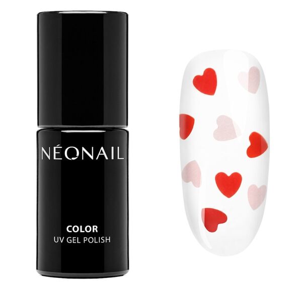 neonail - uv gel polish never ending love smalti 7.2 ml bianco unisex