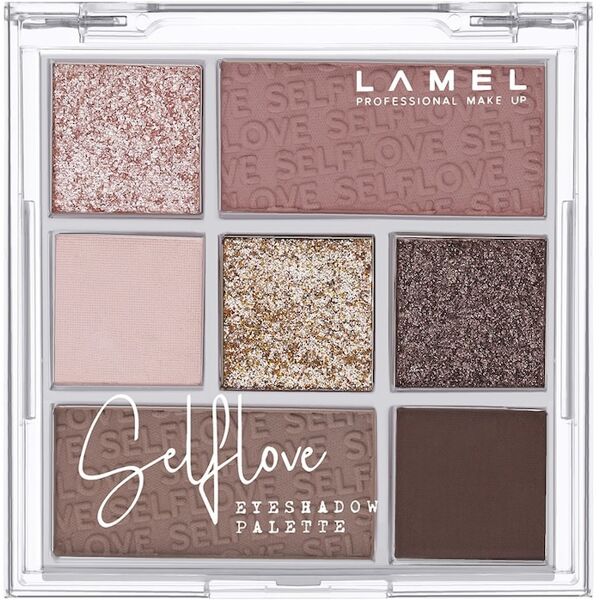 lamel - oh my selflove eyeshadow palette palette ombretti 8.5 g bianco female