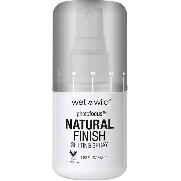 wet n wild - photo focus setting spray seal the deal spray viso 45 ml bianco unisex