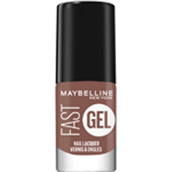 maybelline - fast gel smalto effetto gel asciugatura veloce smalti 6.7 ml marrone chiaro unisex