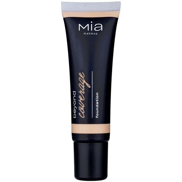 mia make up - beyond coverage foundation fondotinta 30 ml nude female