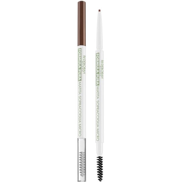 deborah - formula pura brow micro pencil matite sopracciglia 0.3 g marrone unisex