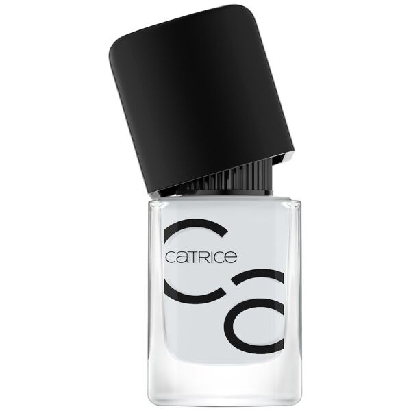 catrice - iconails smalto unghie effetto gel smalti 10.5 ml argento female