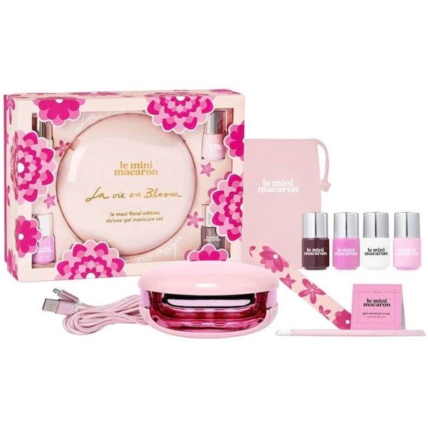 le mini macaron - le maxi la vie en bloom - deluxe gel manicure set kit & set manicure 306 g unisex