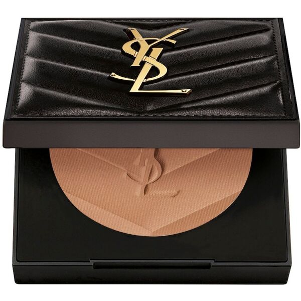 yves saint laurent - all hours hyper finish powder - cipra opaca multiuso cipria 8.5 g marrone chiaro unisex