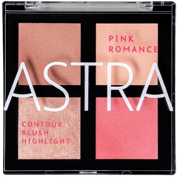 astra make up - romance palette ombretti 8 g nude male