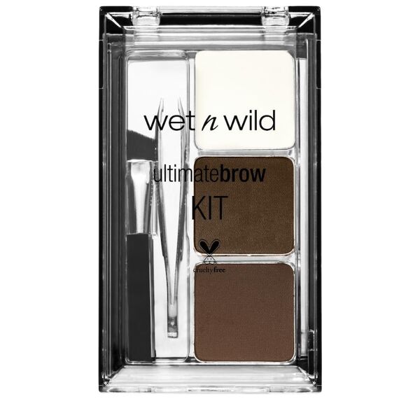 wet n wild - ultimate brow kit polvere sopracciglia 2.5 g marrone unisex