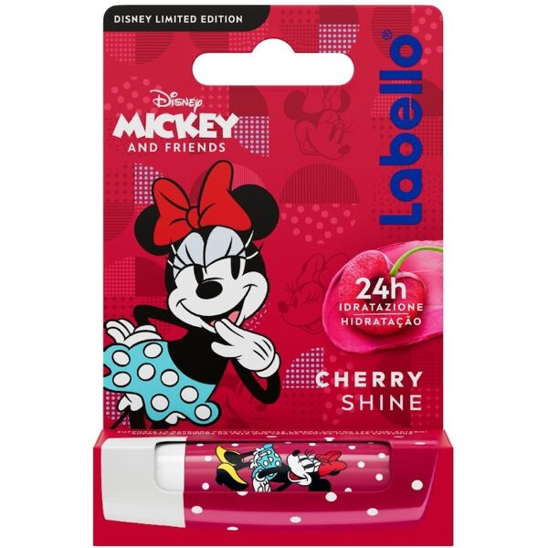 labello - cherry shine limited edition disney minnie mouse balsamo labbra 4.8 g female