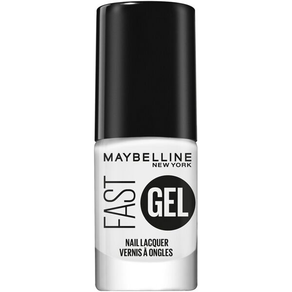 maybelline - fast gel smalto effetto gel asciugatura veloce smalti 6.7 ml bianco unisex