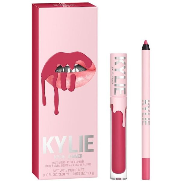 kylie cosmetics - matte lip kit rossetti 4.25 g oro rosa unisex