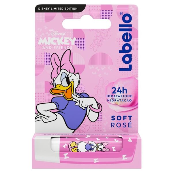 labello - soft rosé limited edition disney daisy duck balsamo labbra 4.8 g female
