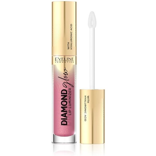 eveline comsetics - diamond glow lip luminizer lucidalabbra 4 ml oro rosa unisex