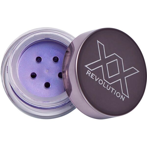 revolution xx - xx revolution chromatixx duo chrome eyeshadow pot ombretti 0.4 g viola unisex