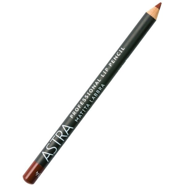 astra make up - professional lip pencil matite labbra 1.1 g marrone female