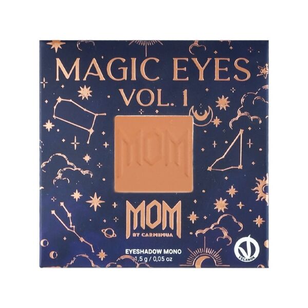 cosmyfy - magic eyes mono eyeshadow - mom by carmimua ombretti 1.5 g marrone chiaro unisex
