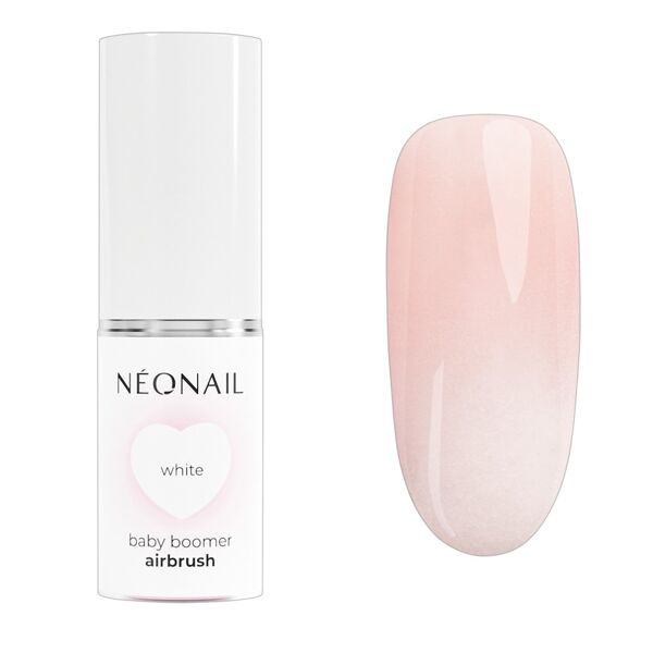 neonail - baby bloomer airbrush smalti gel 5 g bianco unisex