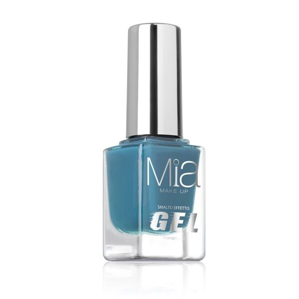 mia make up - nail polish gel effect smalti 11 ml grigio female