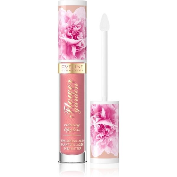 eveline comsetics - flower garden creamy lipgloss lucidalabbra 4.5 ml oro rosa unisex