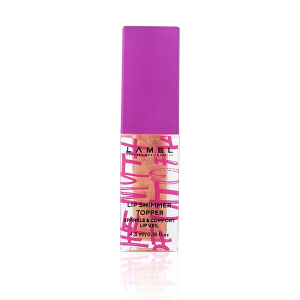 lamel - the myth of utopia lip shimmer topper № 401 lucidalabbra 4.5 ml unisex