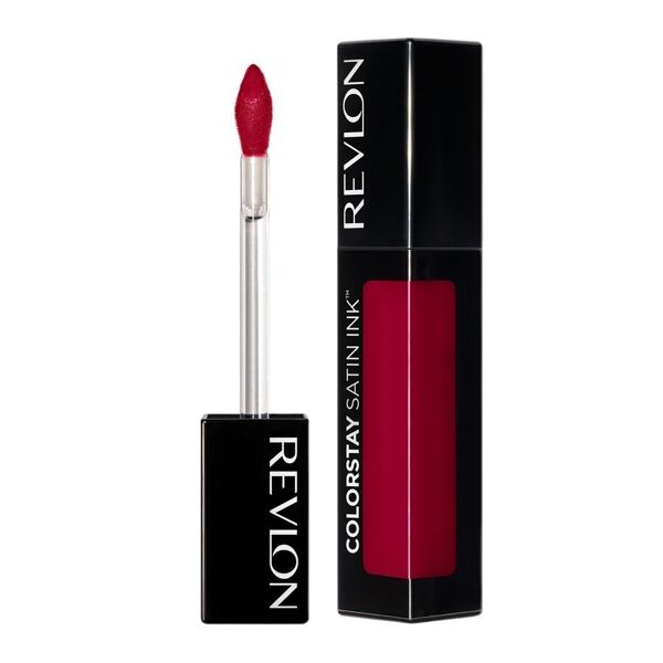 revlon - colorstay satin ink rossetti 5.54 g rosso scuro female