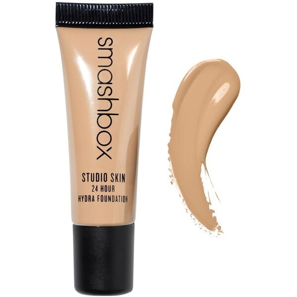 smashbox - studio skin 24 hour wear hydra foundation mini fondotinta 10 ml marrone chiaro female