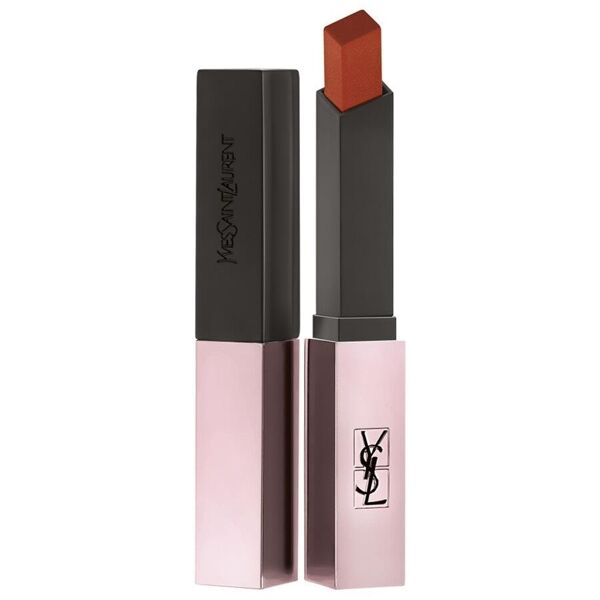 yves saint laurent - rouge pur couture the slim glow matte rossetto mat rossetti 3 g rosso scuro unisex