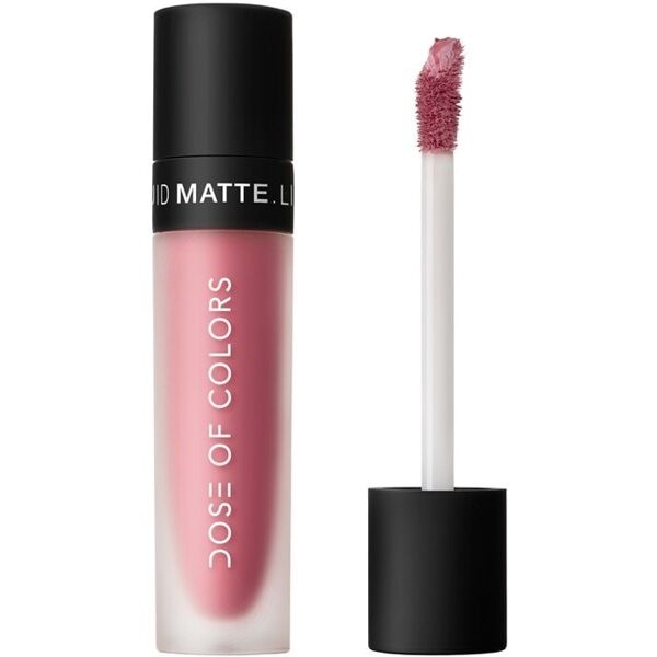 dose of colors - liquid matte lipstick rossetti 4.5 ml oro rosa unisex