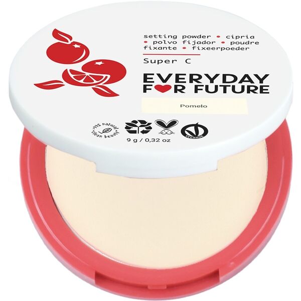 everyday for future - setting powder - super c cipria 9 g unisex