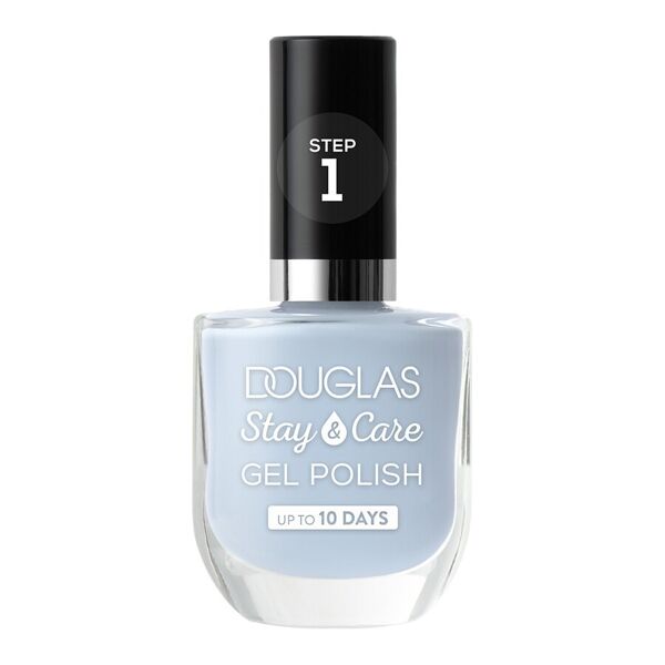 douglas collection - make-up stay & care gel polish smalti 10 ml argento unisex