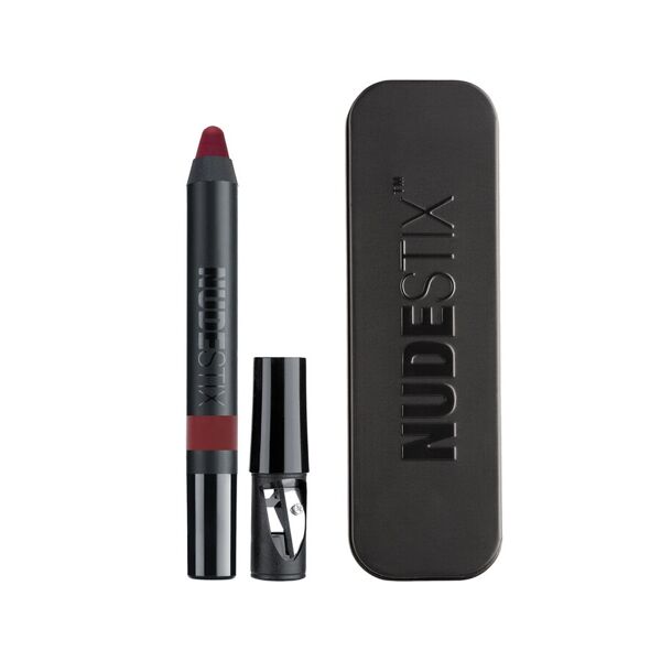 nudestix - intense matt lip + cheek pencil rossetti 2.8 g marrone unisex